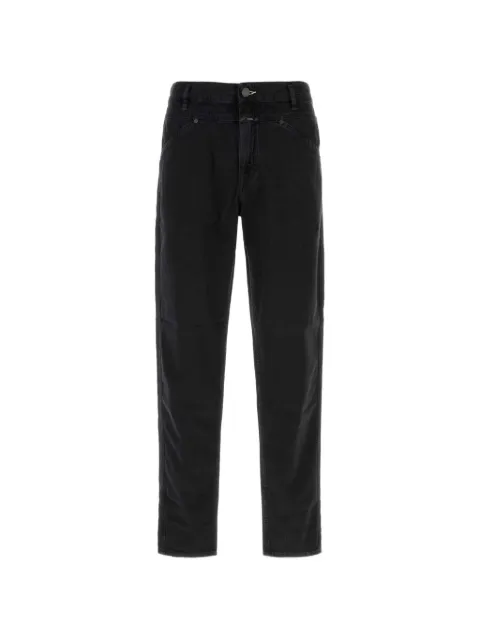 Closed logo-patch jeans Black C3130619N9A