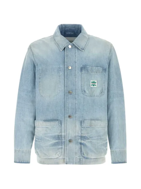 Closed logo-patch denim jacket Blue C8741913M4Z