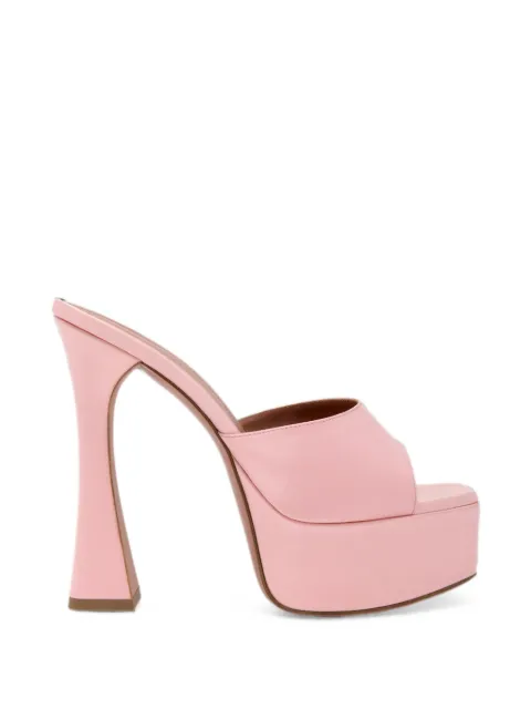 Amina Muaddi Dalida heeled sandals Pink SL007140T003PI007