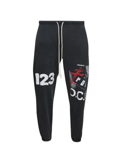 RRR123 Apocrypha Enemy track pants Black APOCSP04