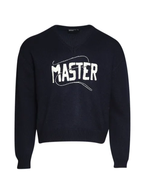 Enfants Riches Déprimés Master V-neck sweater Blue 080278