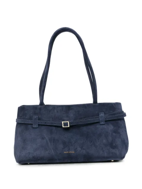 Manu Atelier Le Cambon buckle-detail East-West bag Blue 2026208