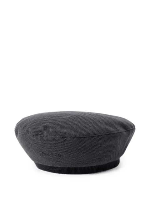 Paul Smith twill beret Grey M1A962DTU0299