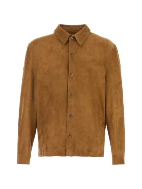 Santoro suede shirt Brown 50518U