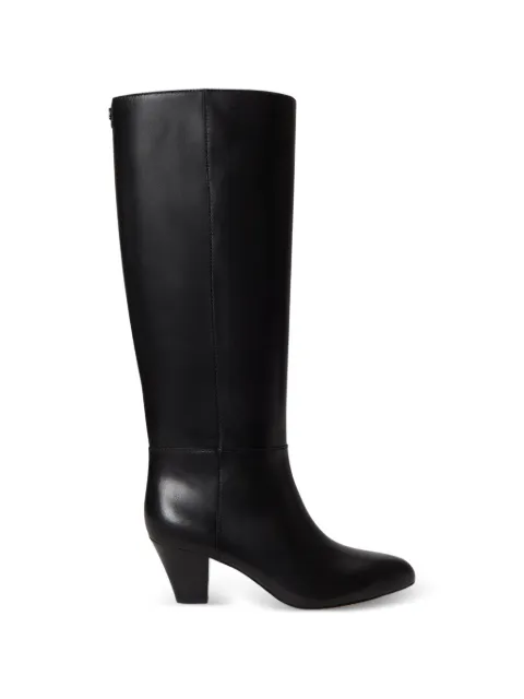 Lauren Ralph Lauren Emersyn leather boots Black 802P15714
