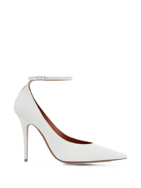 Amina Muaddi Anok buckle-fastening pumps White PU001105L002WH001