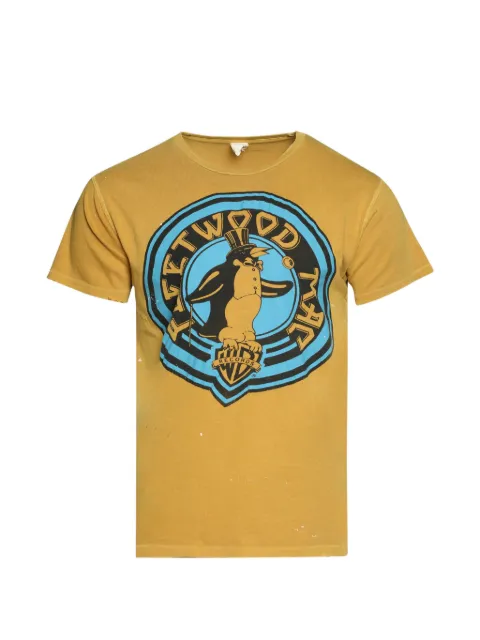 MadeWorn graphic-print T-shirt Yellow MWFM034TM