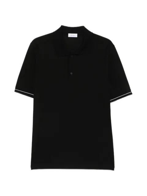 Ferragamo short-sleeve polo shirt Black 791729