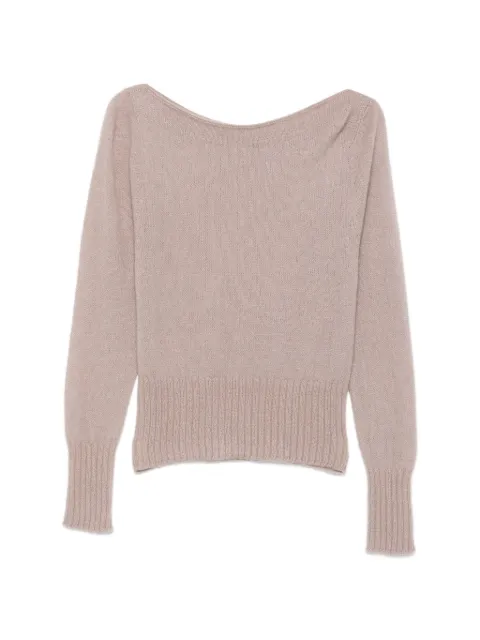 TOM FORD boat-neck sweater Neutrals MAK1380YAX921