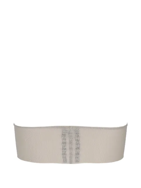 Rick Owens sheer-finish bandeau top Neutrals RO01F6148TUS
