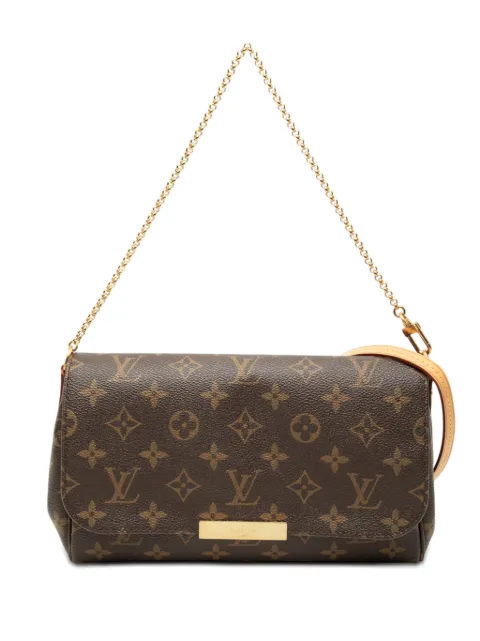 Louis Vuitton Pre-Owned 2016 Monogram Favorite PM satchel Brown A89JR3L24YX3RCVW