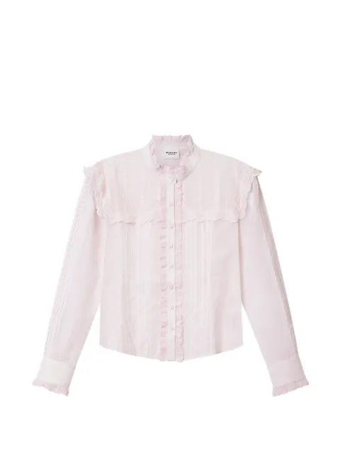 MARANT ÉTOILE Lonzie top Pink HT0970FAD3J10E