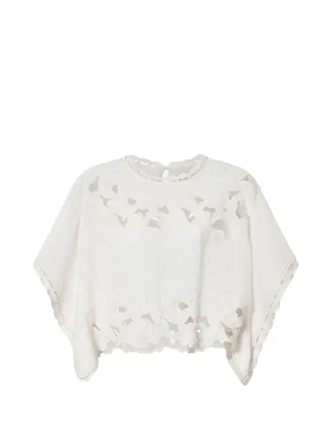 ISABEL MARANT Relda blouse White HT0951FAD3J12I