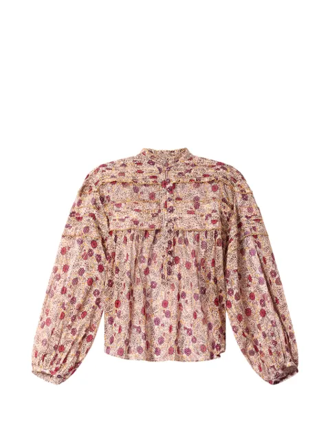MARANT ÉTOILE Doane top Neutrals HT0914FAD3J03E