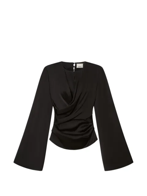 ISABEL MARANT Neame top Black HT0894FAD3J13I