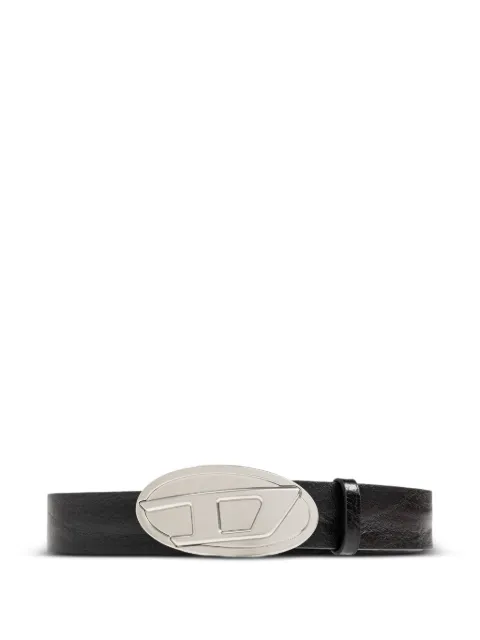Diesel B-1DR 2.0 leather belt Black X10462PR488