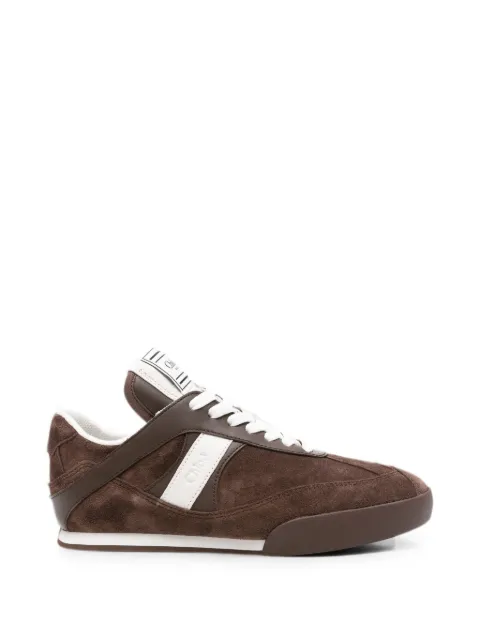 Chloé suede panelled sneakers Brown CH25W07IVI