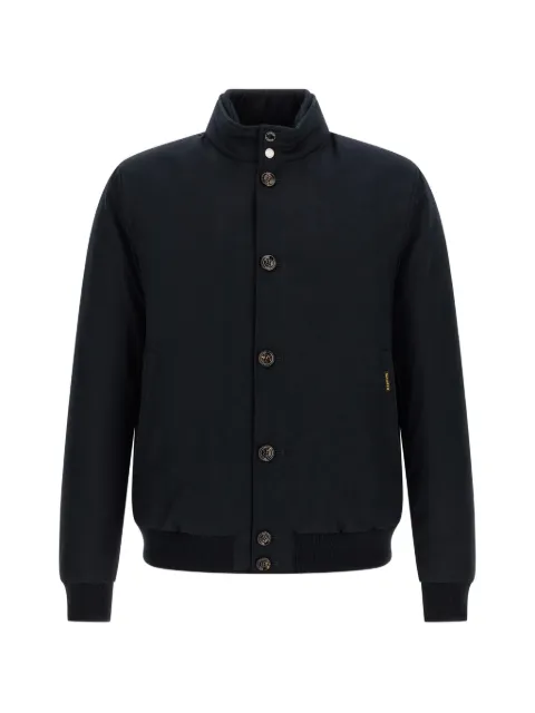 Moorer Janos bomber jacket Blue MOUBO100246TEPA184