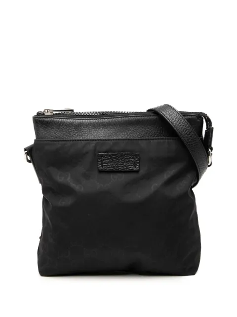 Gucci Pre-Owned 2000-2015 GG Nylon crossbody bag Black XX3HW4NZ8YGD89XY
