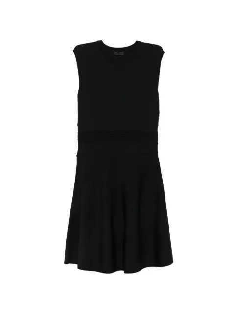 LIU JO lace-insert sleeveless mini dress Black CF6005MS55N