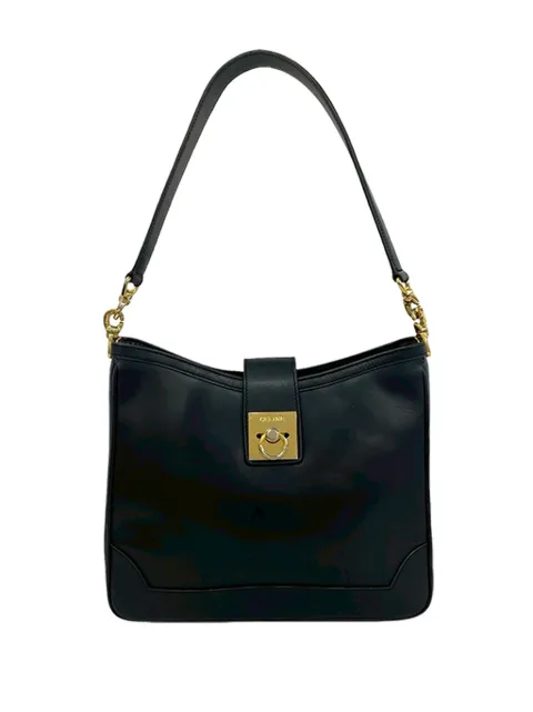 Celine Pre-Owned 2010 Leather shoulder bag Black 5L2ZEFSH8LHEDKUA