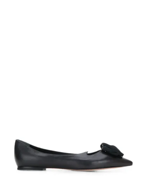 Roger Vivier I Love Vivier leather ballet flats Black RVW50243560VNV