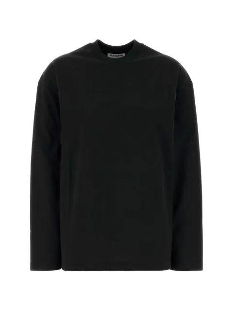 Jil Sander long-sleeve T-shirt Black J02GC0174J20348