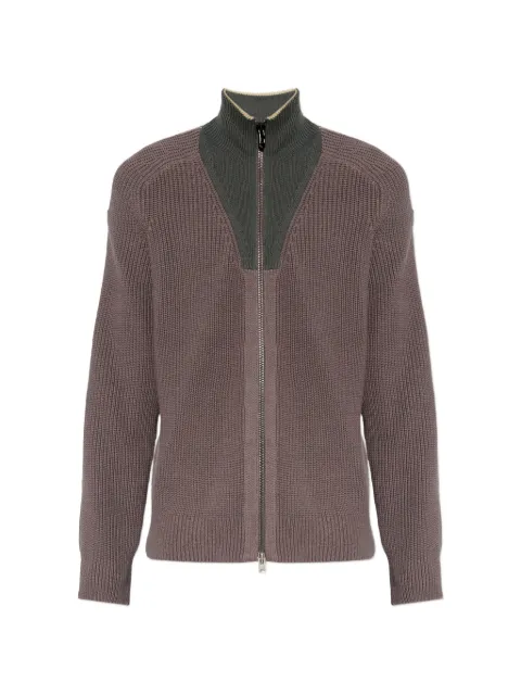 Diesel K-Orio zip-up cardigan Brown A230710QMCL