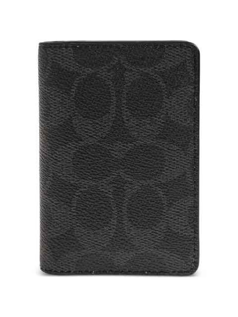 Coach Signature cardholder Black 5009