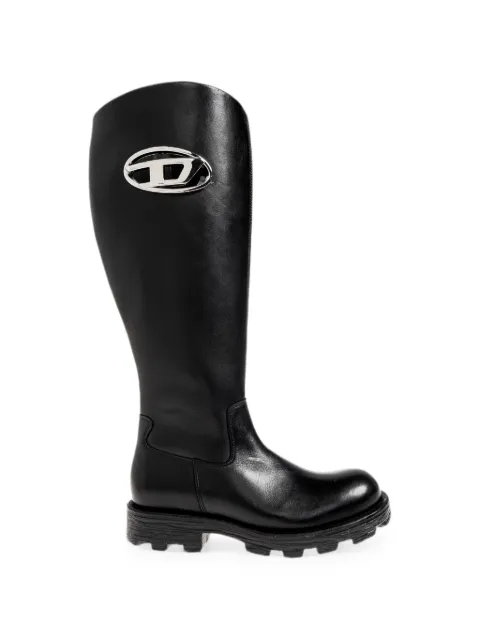 Diesel D-Hammer knee-high boots Black Y03417P7576