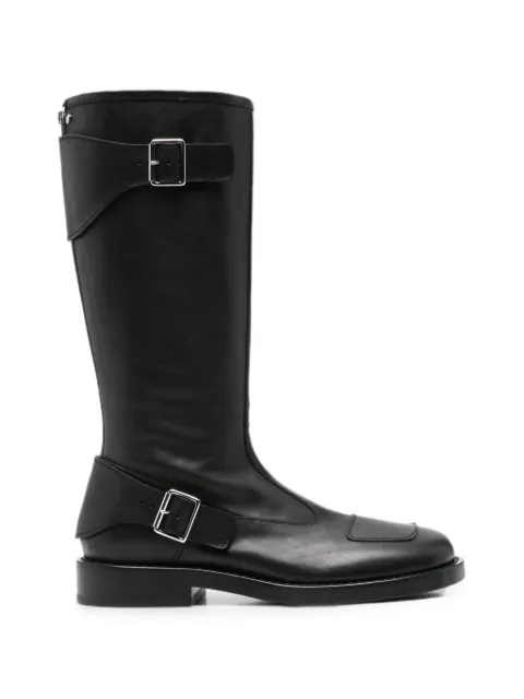 Ann Demeulemeester buckle-detail boots Black 2502MC01LT177