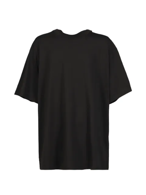 marina yee tie-detail T-shirt Black SS260026BLK