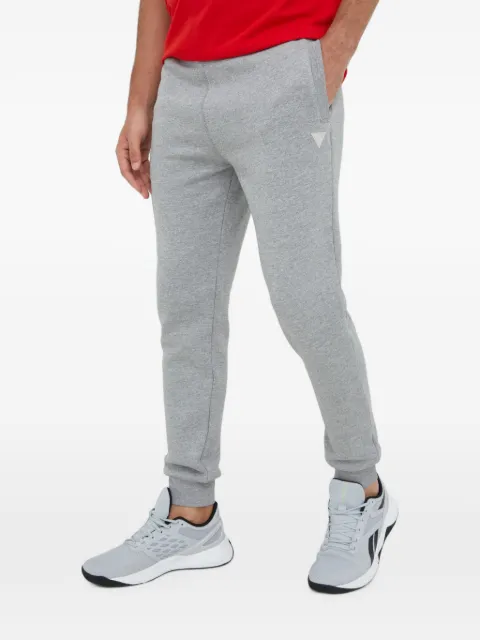 GUESS USA logo-patch track pants Grey Z2YB22K9V31