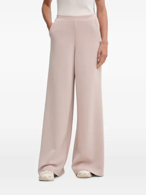 GUESS USA logo-plaque palazzo pants Pink V4YB07KCAY2
