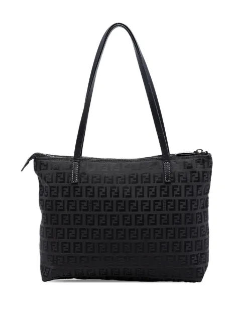Fendi Pre-Owned 2000-2010 Zucchino Canvas tote bag Black D8BG5K21JNO6VC3A