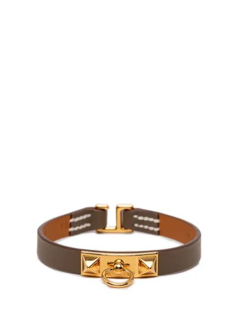 Hermès Pre-Owned 2024 Swift Rivale Mini Bracelet T3 costume bracelet Brown 3N56K8JW5DH6Q1TH