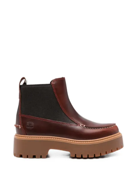 Timberland leather platform boots Red TB0A5TGPEIW1