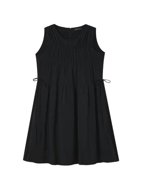 tout a coup ruched mini dress Black M149AU6