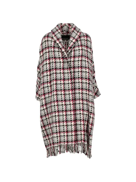 Ermanno Scervino Vintage houndstooth-pattern single-breasted coat Neutrals CVM262229