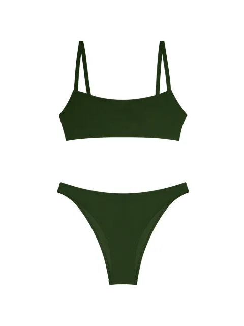 LIDO scoop-neck bikini Green UNDICILW