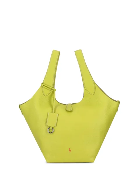 Polo Ralph Lauren Play leather tote bag Green 428938031023