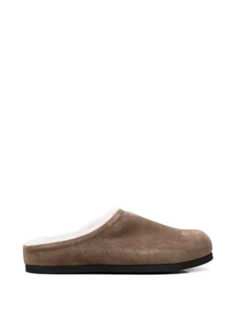 Common Projects suede mules Brown 61663771