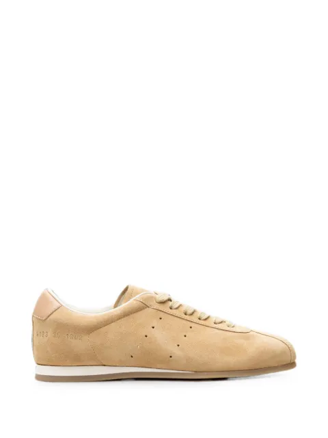 Common Projects suede lace-up sneakers Brown 41831302