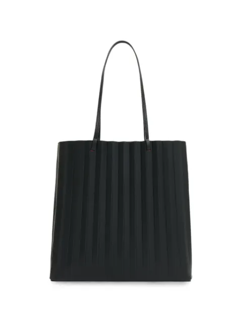 Mansur Gavriel Filo pleated tote bag Black WP26H225VC