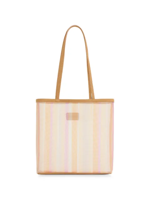 Mansur Gavriel Filo striped tote bag Neutrals WP26H222MH