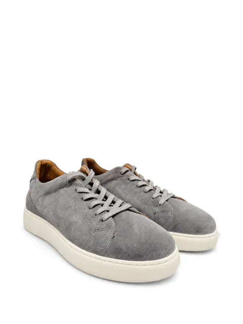 Poche Paris lace-up suede sneakers Grey FMLAZARE601154