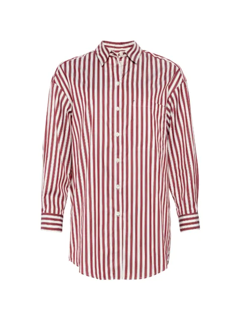 ERES striped shirt Red 272642