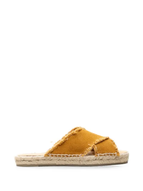 Castañer Palmera frayed sandals Yellow PALMERA002