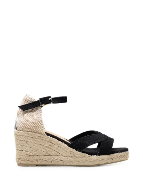 Castañer Bruna wedge espadrilles Black BRUNA6001