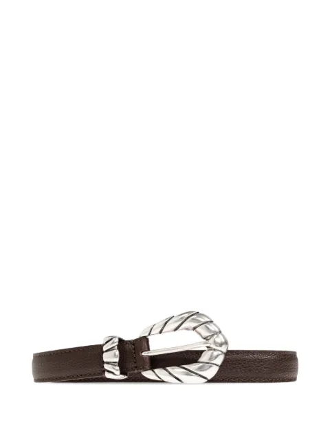 IRO buckle-fastening leather belt Brown WP50EMBELLABBGR0